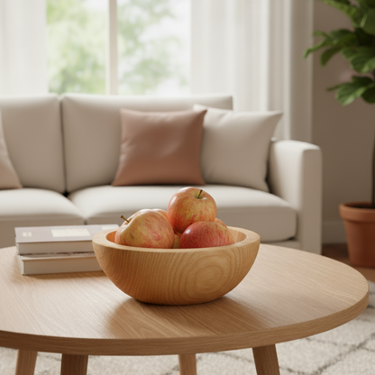 Holzschale aus Esche Ø22cm